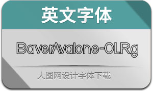 BaverAvalone-OutlineRg(Ӣ)