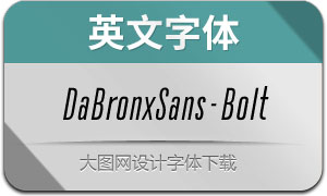 DaBronxSans-BookItalic(Ӣ)