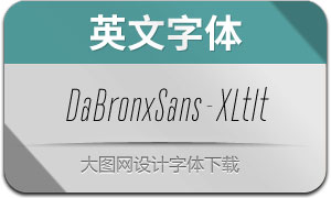 DaBronxSans-XLtIt(Ӣ)