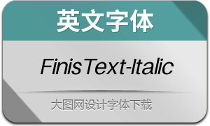 FinisText-Italic(Ӣ)