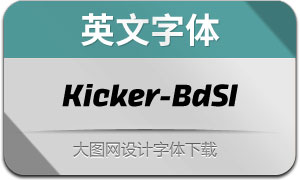 Kicker-BoldSlanted(Ӣ)