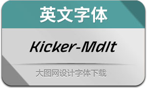 Kicker-MediumItalic(Ӣ)