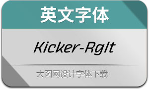 Kicker-RegularItalic(Ӣ)