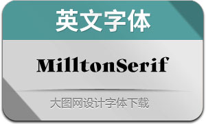 MilltonSerif(Ӣ)