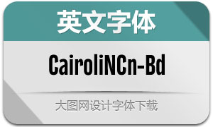 CairoliNowCn-Bold(Ӣ)