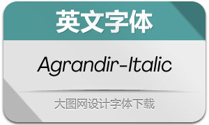 Agrandir-Italic(Ӣ)