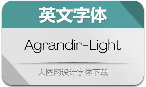 Agrandir-Light(Ӣ)