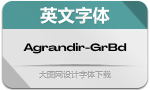 Agrandir-GrandBold(Ӣ)