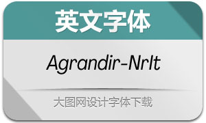 Agrandir-NarrowItalic(Ӣ)