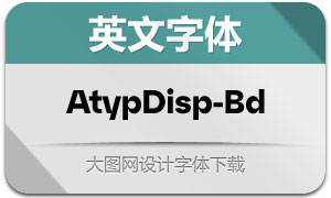 AtypDisplay-Bold(Ӣ)