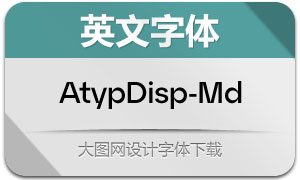 AtypDisplay-Medium(Ӣ)