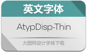 AtypDisplay-Thin(Ӣ)