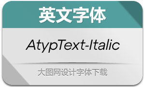 AtypText-Italic(Ӣ)