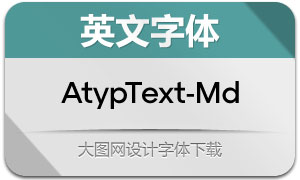 AtypText-Medium(Ӣ)