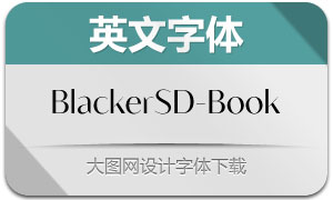 BlackerSansDisp-Book(Ӣ)