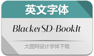 BlackerSansDisp-BookIt(Ӣ)