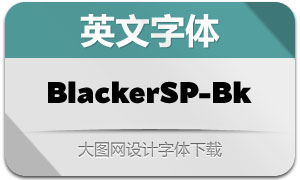 BlackerSansPro-Bk(Ӣ)