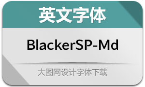 BlackerSansPro-Md(Ӣ)