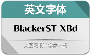 BlackerSansText-XBd(Ӣ)