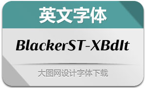 BlackerSansText-XBdIt(Ӣ)