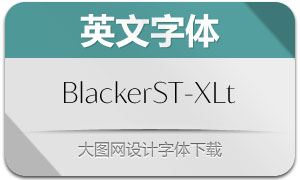 BlackerSansText-XLt(Ӣ)