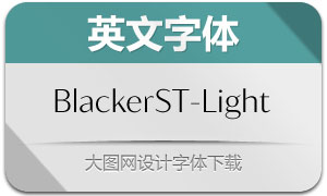 BlackerSansText-Light(Ӣ)