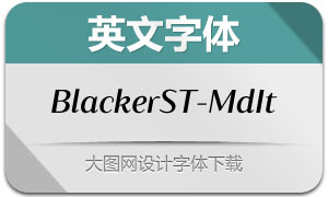 BlackerSansText-MdIt(Ӣ)