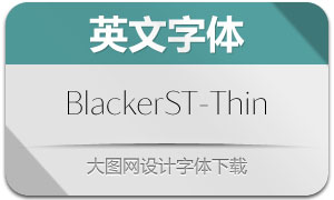 BlackerSansText-Thin(Ӣ)