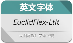 EuclidFlex-LightItalic(Ӣ)