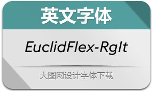 EuclidFlex-RegularItalic(Ӣ)