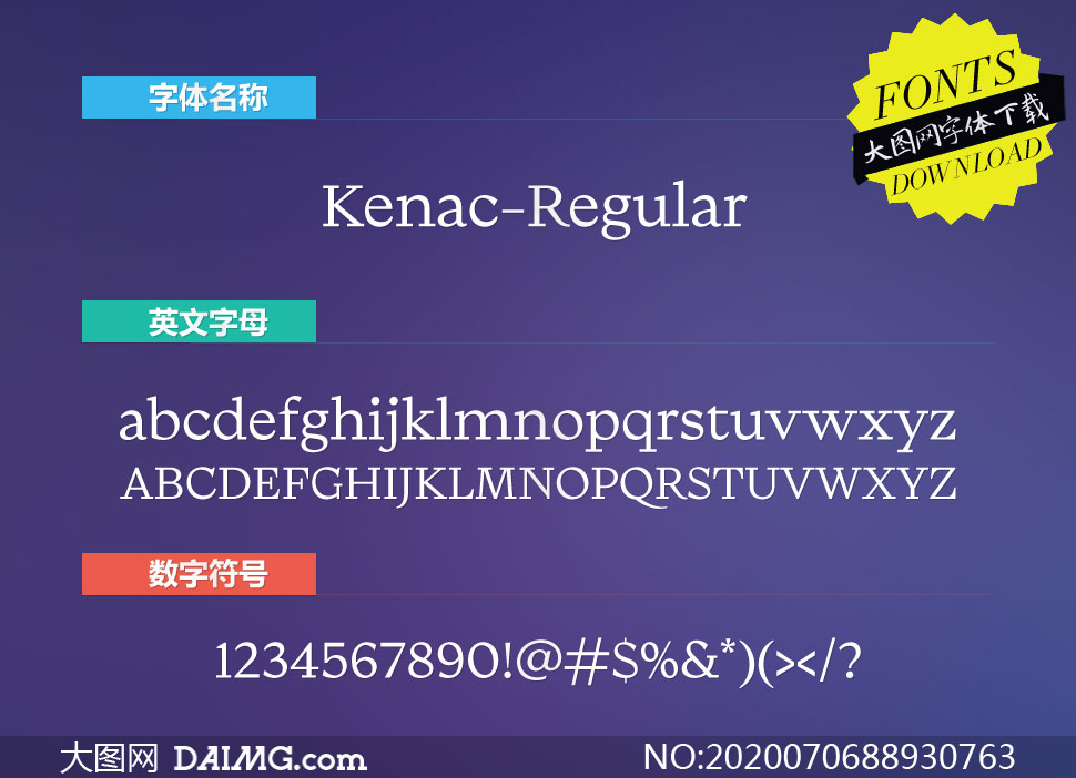 Kenac-Regular(Ӣ)