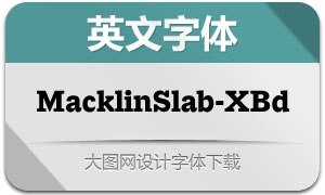 MacklinSlab-ExtraBold(Ӣ)