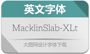 MacklinSlab-ExtraLight(Ӣ)