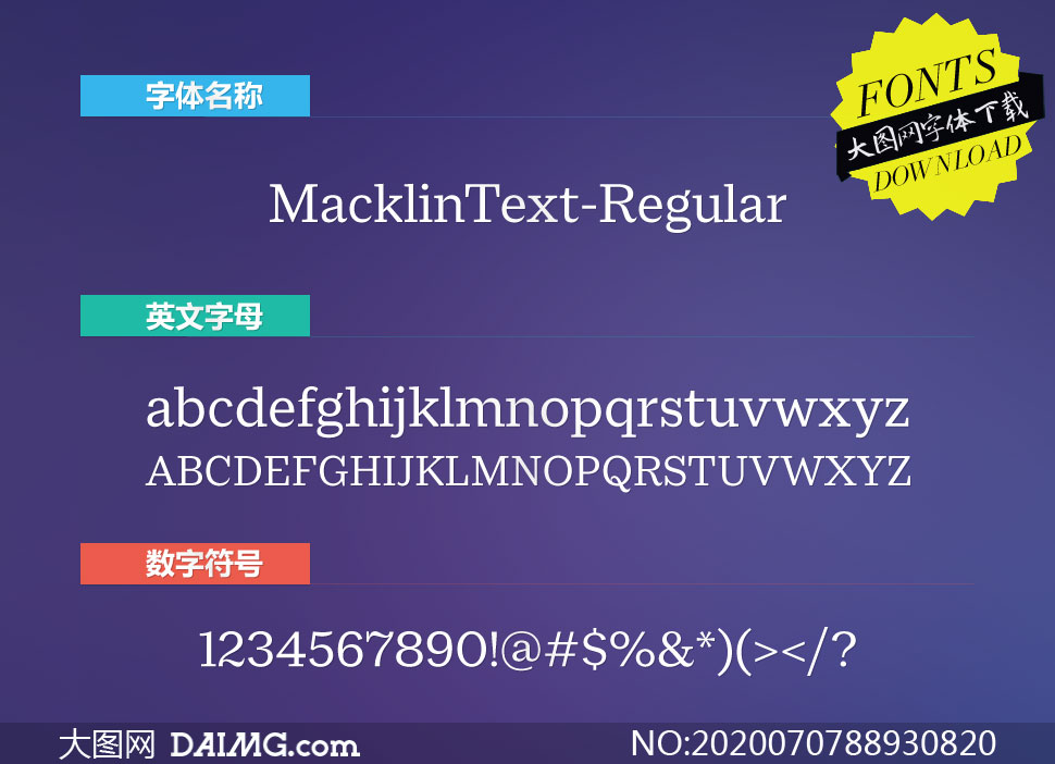 MacklinText-Regular(Ӣ)