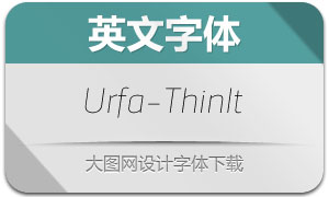 Urfa-ThinItalic(Ӣ)