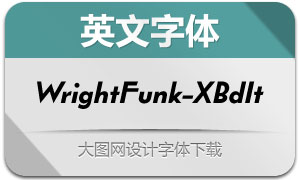 WrightFunk-ExtraBoldIt(Ӣ)