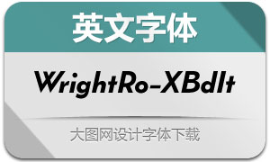 WrightRoman-ExtraBdIt(Ӣ)