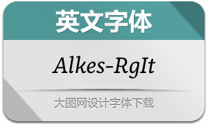 Alkes-RegularItalic(Ӣ)