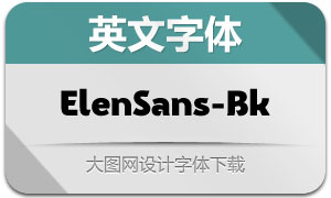 ElenSans-Black(Ӣ)