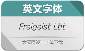 Freigeist-LightItalic(Ӣ)