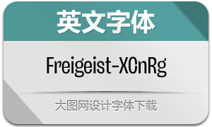 Freigeist-XConRegular(Ӣ)