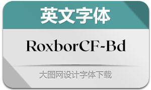 RoxboroughCF-Bold(Ӣ)