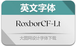 RoxboroughCF-Light(Ӣ)