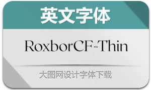 RoxboroughCF-Thin(Ӣ)