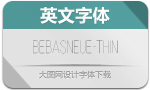 BebasNeue-Thin(Ӣ)