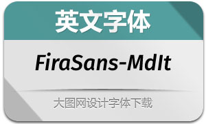 FiraSans-MediumItalic(Ӣ)