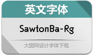 SawtonBauhaus-Regular(Ӣ)
