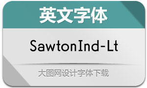 SawtonIndustrial-Light(Ӣ)