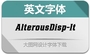 AlterousDisplay-Italic(Ӣ)