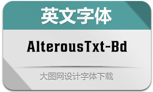 AlterousText-Bold(Ӣ)